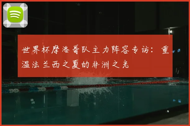 世界杯摩洛哥队主力阵容专访:重温法兰西之夏的非洲之光